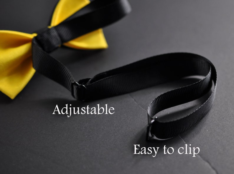 100/% Cotton Yellow Black Pretied 2 Layers Bow Tie Bowtie For Men Youth Teenage Kids Boy Baby Infant Children Wedding Party