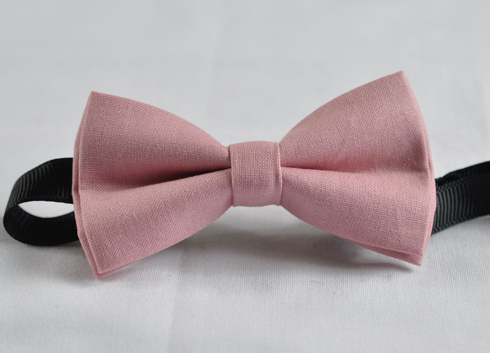 Dusky Dusty Rose Pink Blush Pink Cotton Bow Tie Navy Blue - Etsy