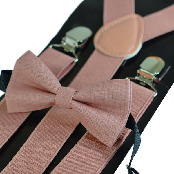 Boys Pink Bow Tie Etsy