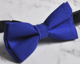 Royal Blue Bow Tie - Etsy