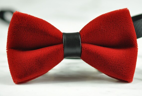 Men Women 100/% Cotton Xmas Christmas Leaf Paint Bow Tie Bowtie Party Wedding