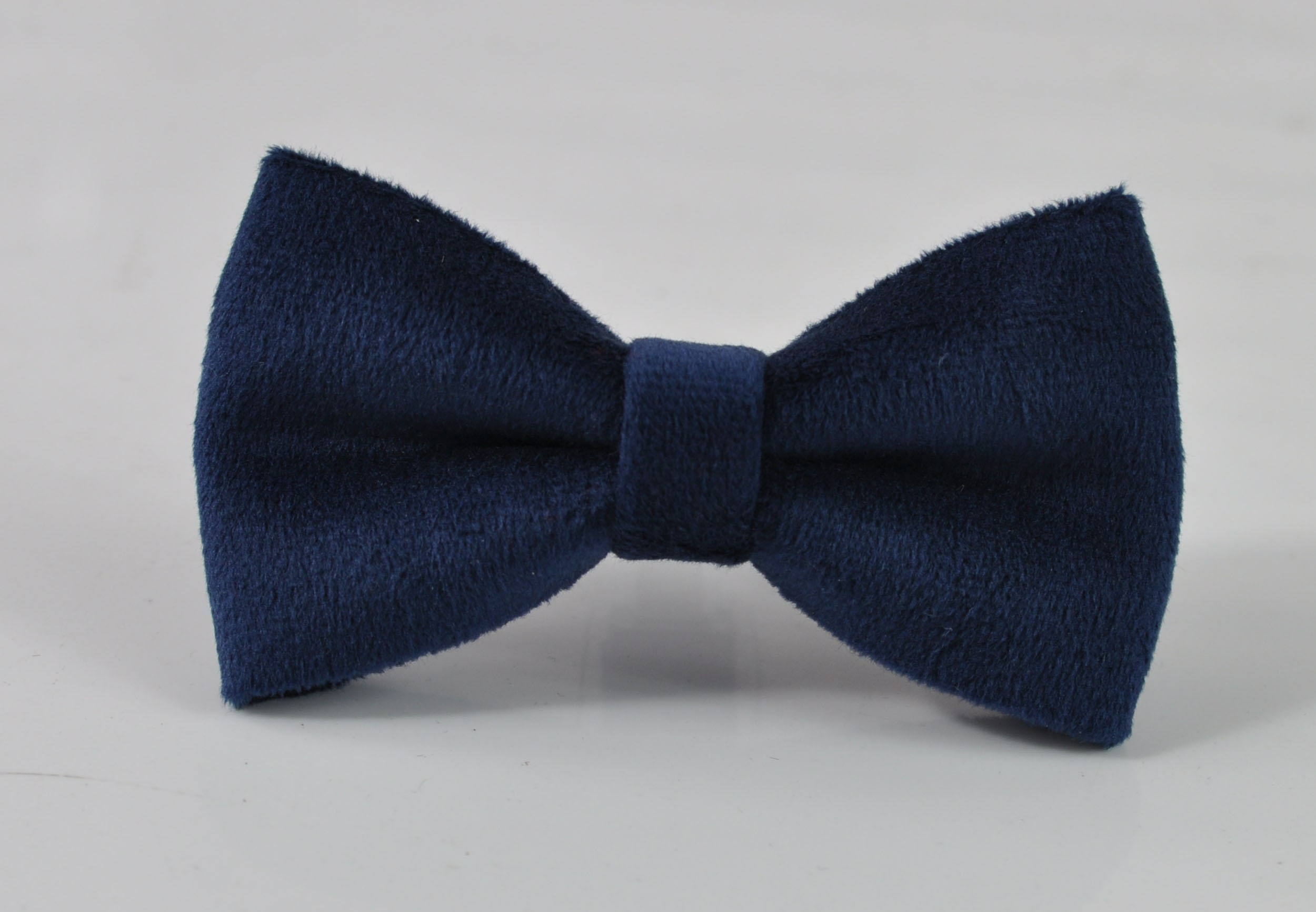 Buy Navy Blue Dark Blue Velvet Pre Tied Bow Tie Bowtie for Men