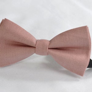 Warme stoffige roze katoen Pretied strikje bowtie voor baby zuigeling peuter/Kids jongen/jeugd tiener/mannen volwassene