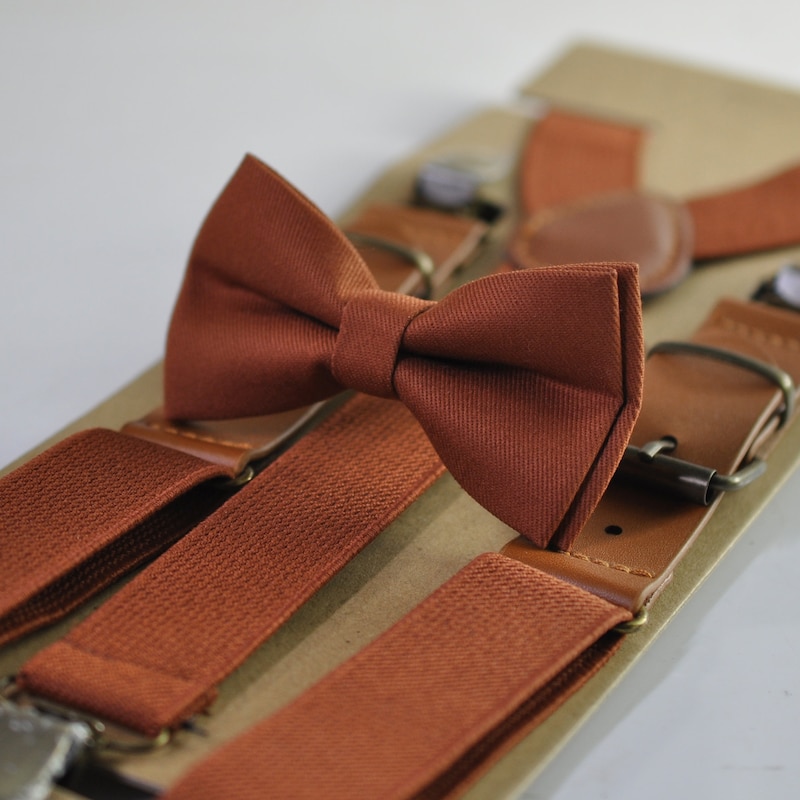 Kids Tie Rust - Etsy
