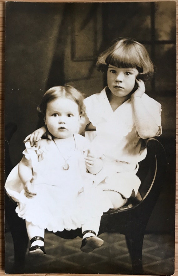 children Cabinet card ephemera family photo junk journaling, siblings antique photos vintage photograph framed cabinet card