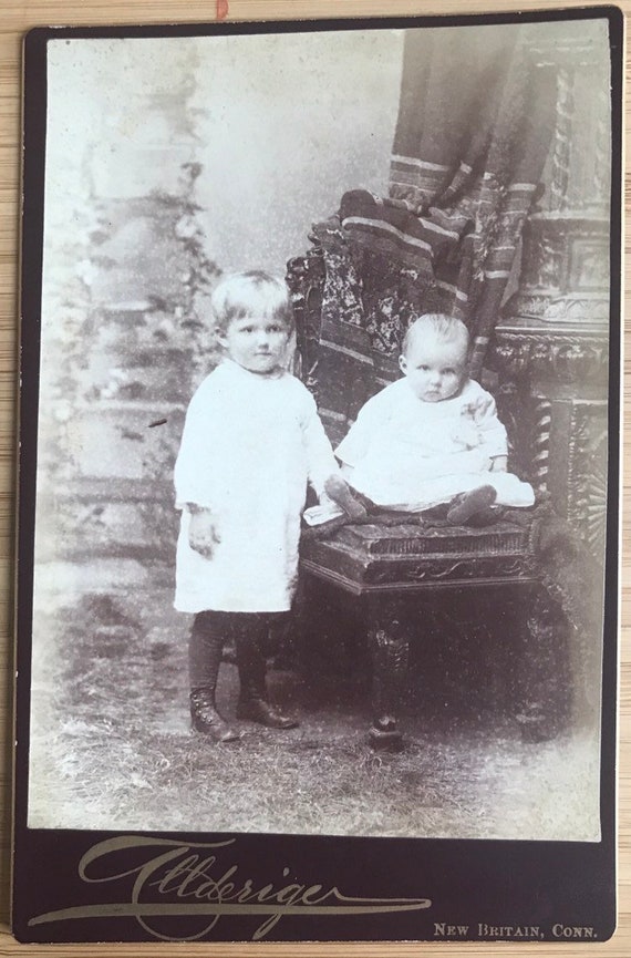 1900s Framed Vintage Cabinet Card Photo Display Vintage Musician Black and White Portraiture Artistic Display Movie Prop TV Prop History