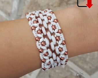 Sunset Bracelet - beading pattern