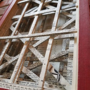 lexichosis - Unique Book Sculpture