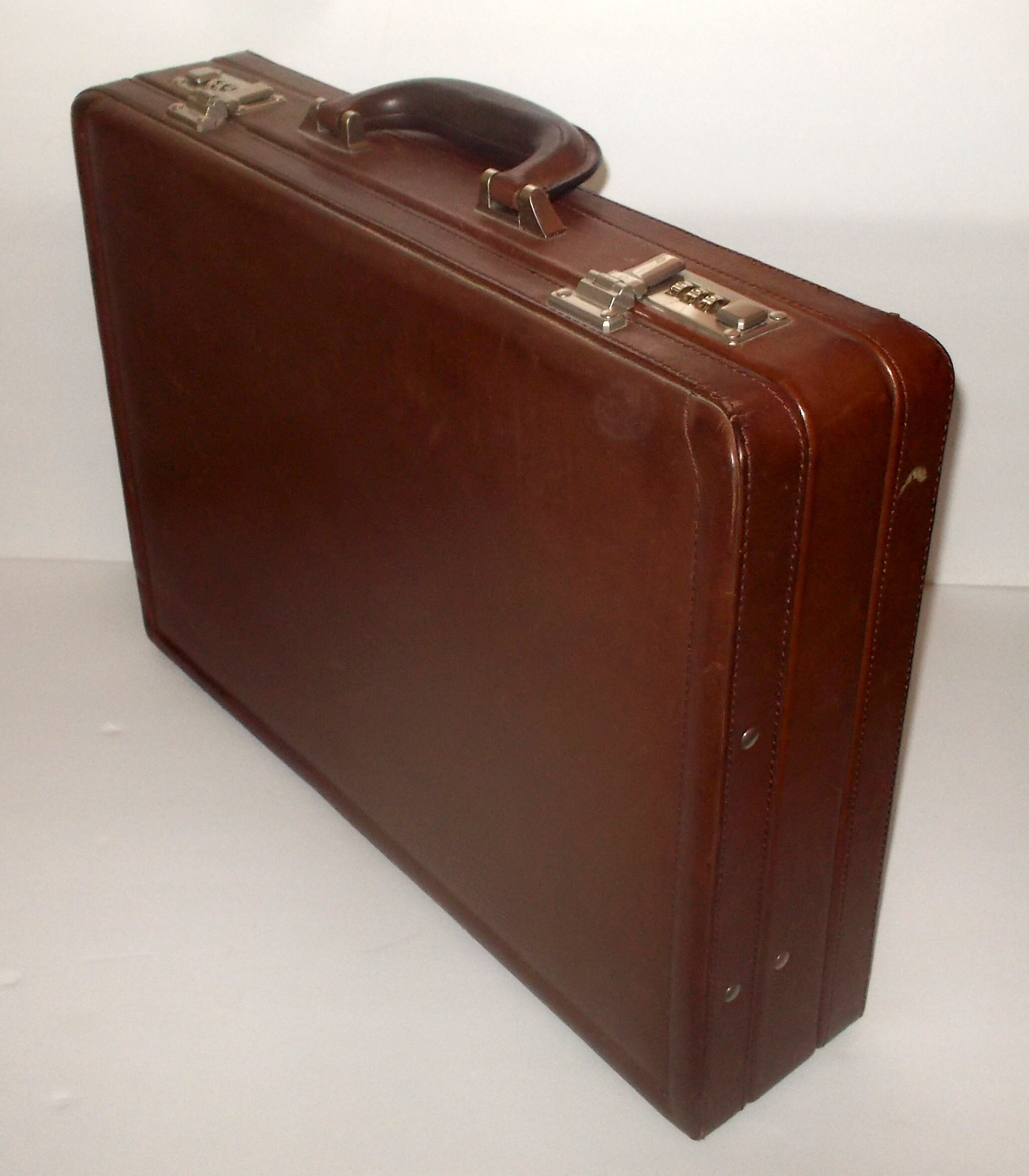 Grain Leather Briefcase 