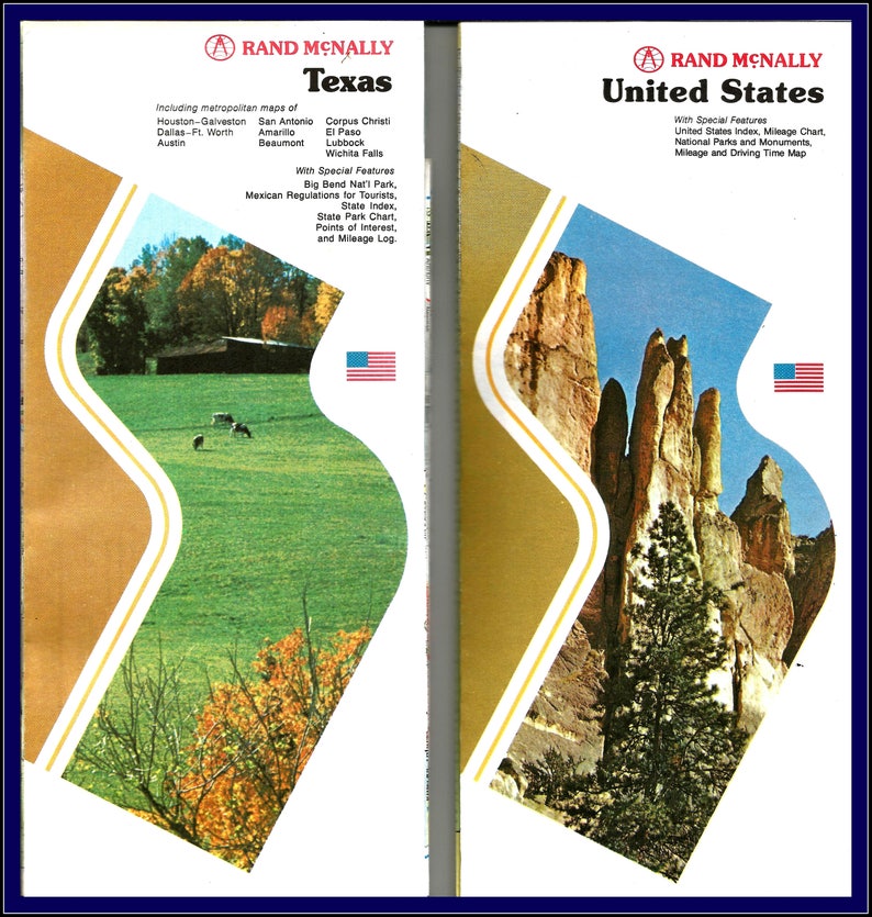 2 1970 39 s Rand McNally Road Maps - Il 794xN.1362237129 Ln60