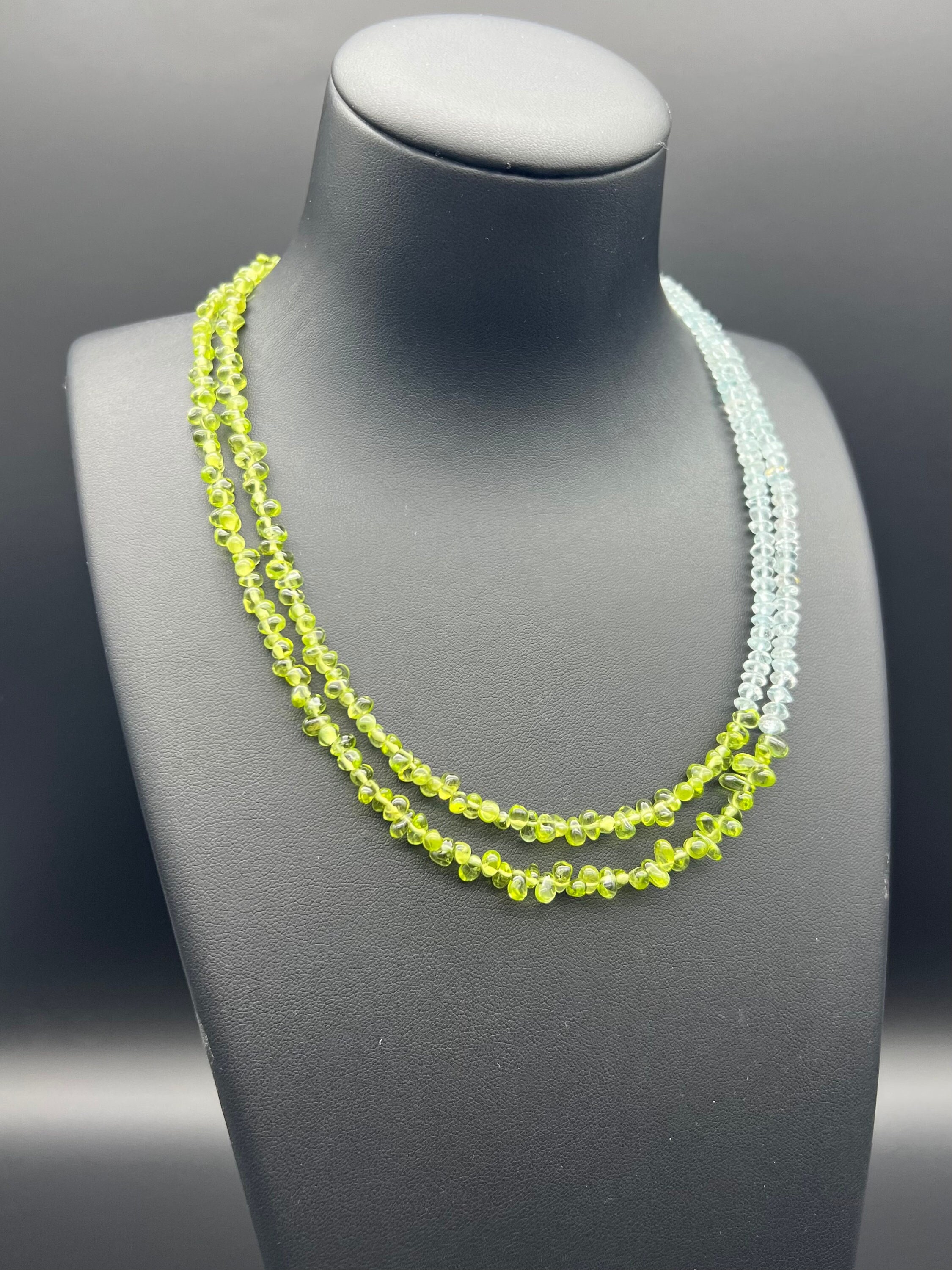 Aquamarine and Peridot Jewelry Etsy Australia