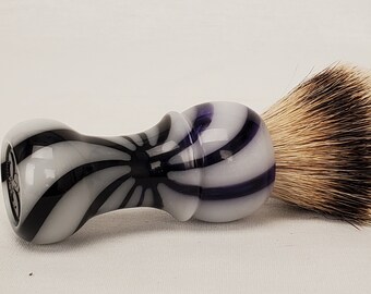 The "BW Hypnotist" 24mm Shaving Brush| Your choice of badger knot, synthetic knot, or handle a la carte!