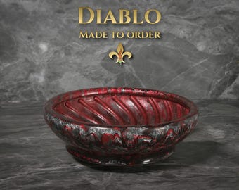 Diablo - Shaving Lathering Bowl | CaYuen Workshop | Made to Order | Ships in 2-4 Weeks