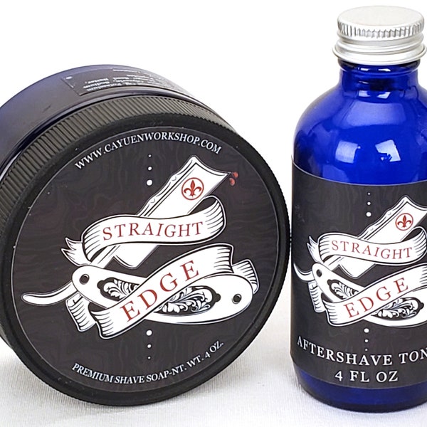 Straight Edge Shaving Soap & Aftershave  | Small Batch Artisanal Wet Shaving Products