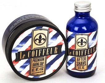 Le Coiffeur Shaving Soap & Aftershave  | Small Batch Artisanal Wet Shaving Products