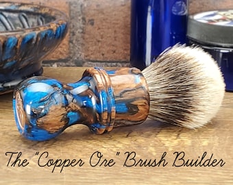 The "Copper Ore"  Shaving Brush Builder | Made to Order