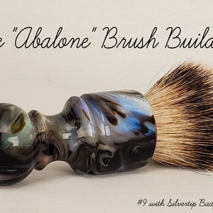 The "Abalone" Shaving Brush Builder | Made to Order