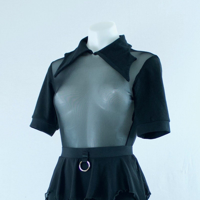 Goth Lace Costume Etsy