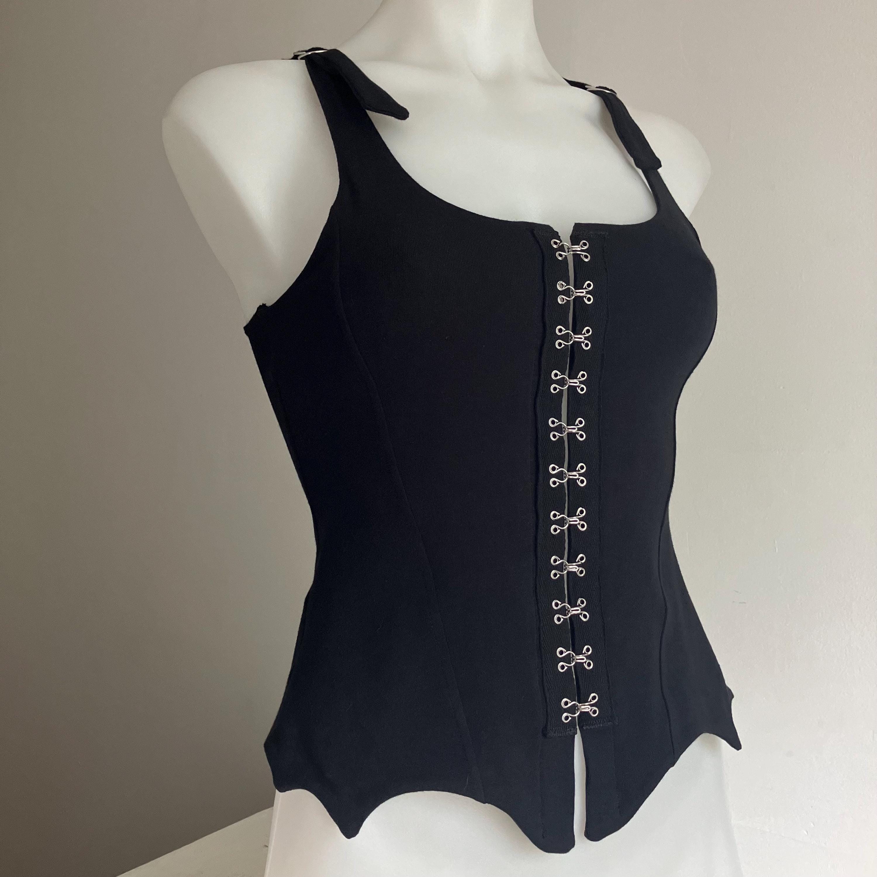 Mini Bustier Etam 90B Rouge Floral - 100% Coton, Armature, Très Bon état