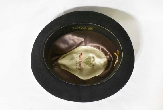 Vintage Mallory Cravenette Premier Quality Hat an… - image 4