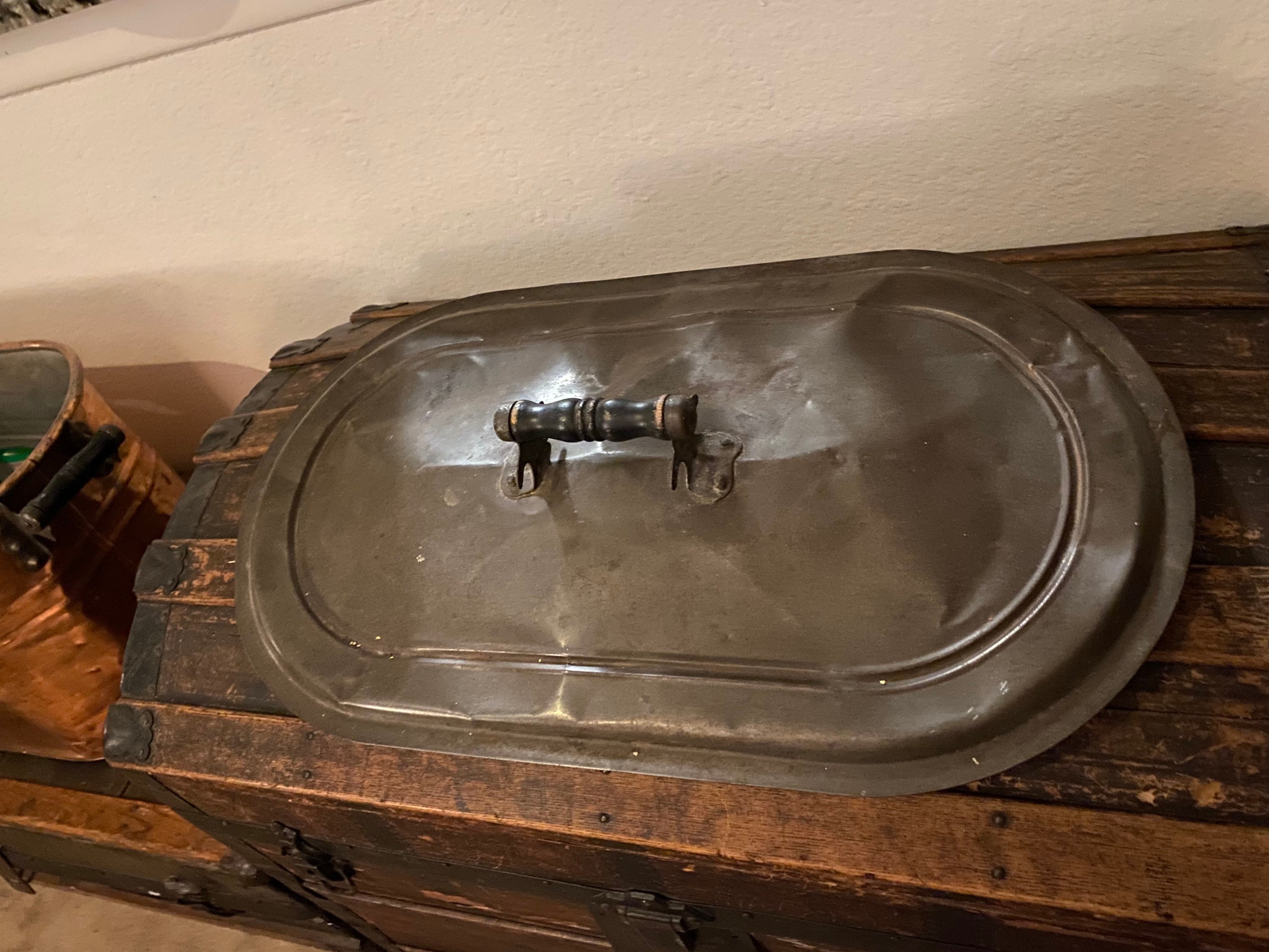 Vintage Rochester Copper Tub With Lid Etsy
