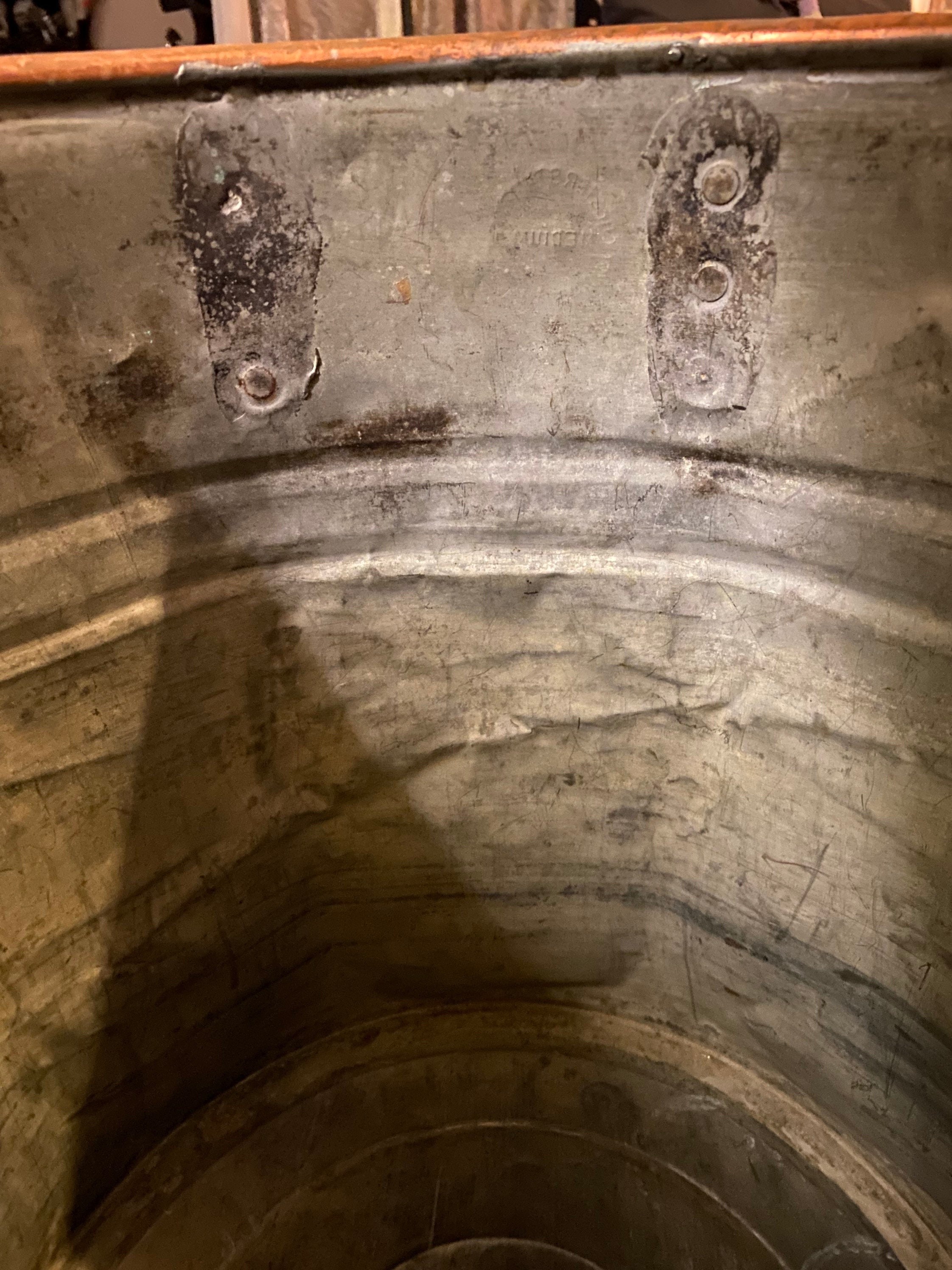 Vintage Rochester Copper Tub With Lid Etsy