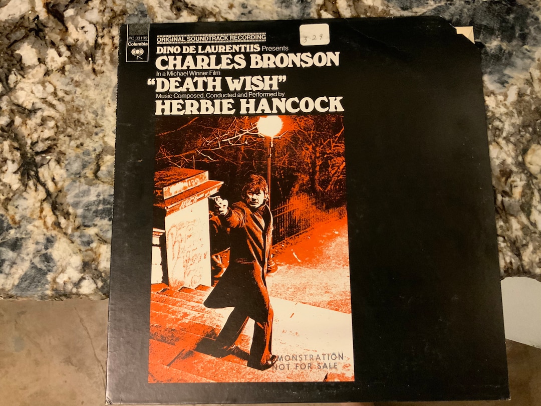 RARE 1974 Herbie Hancock Death Wish Original Soundtrack Etsy