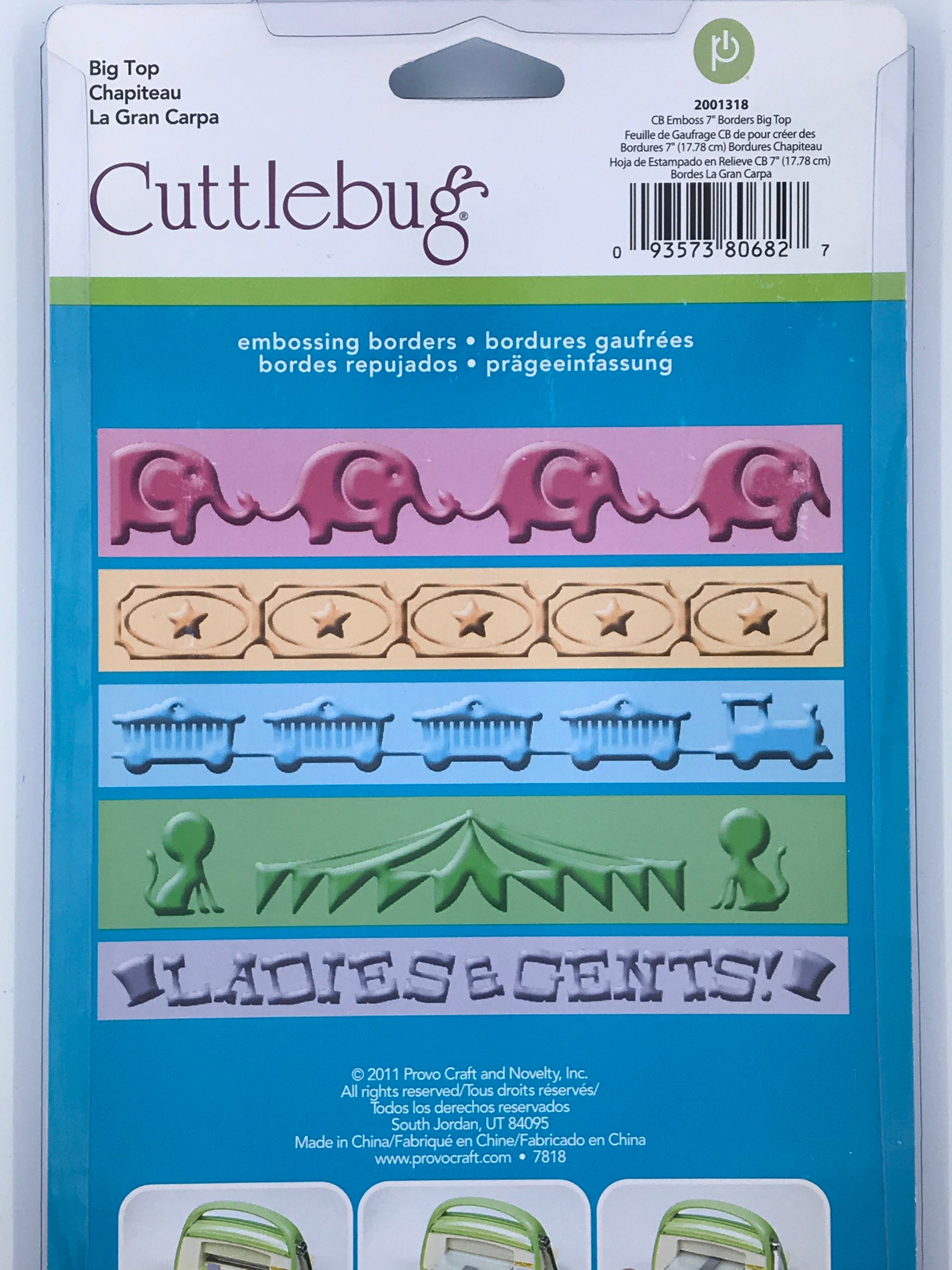 Measure by Measure Cuttlebug 7/" Embossing Borders