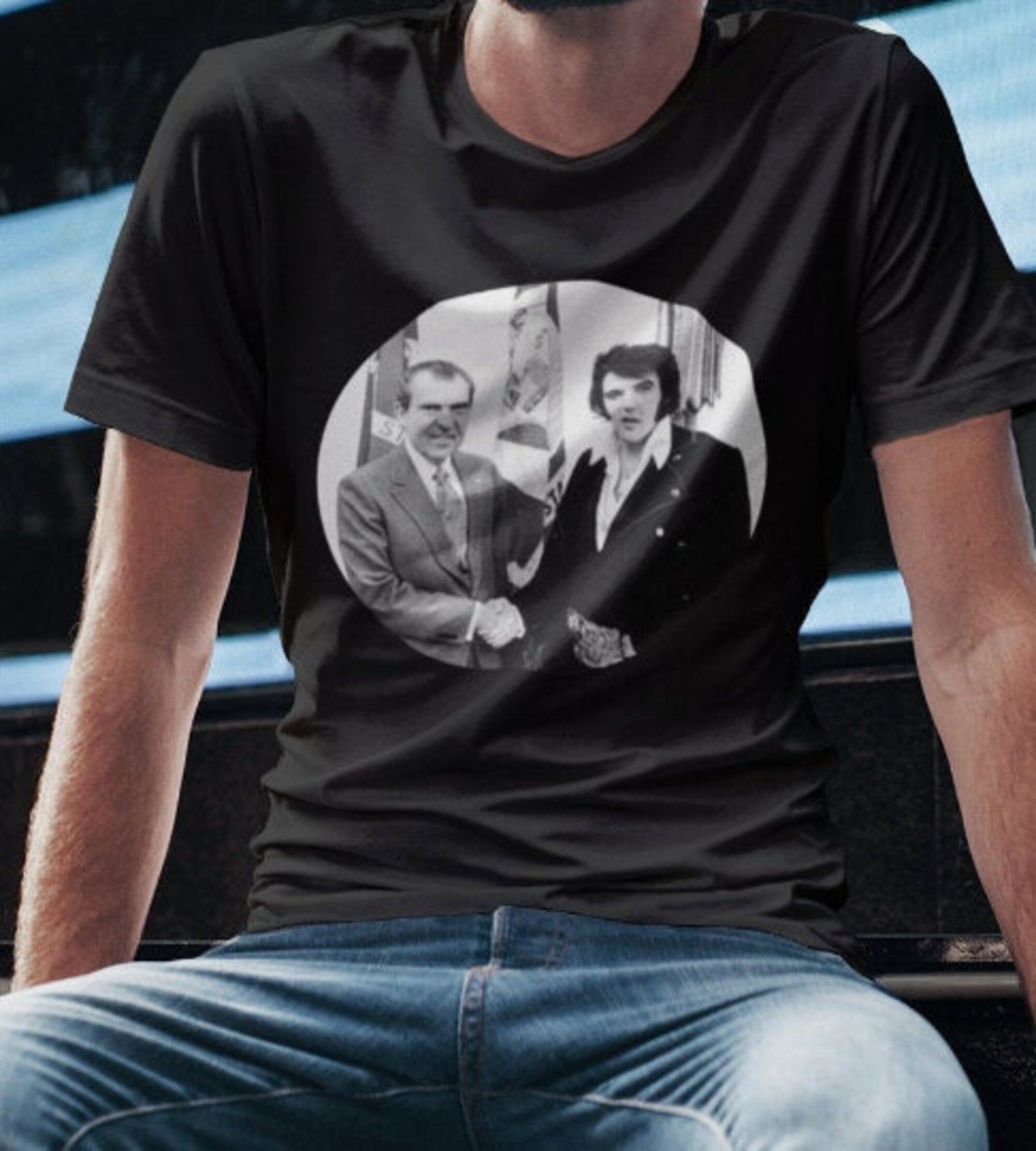 Elvis and Nixon Shirt