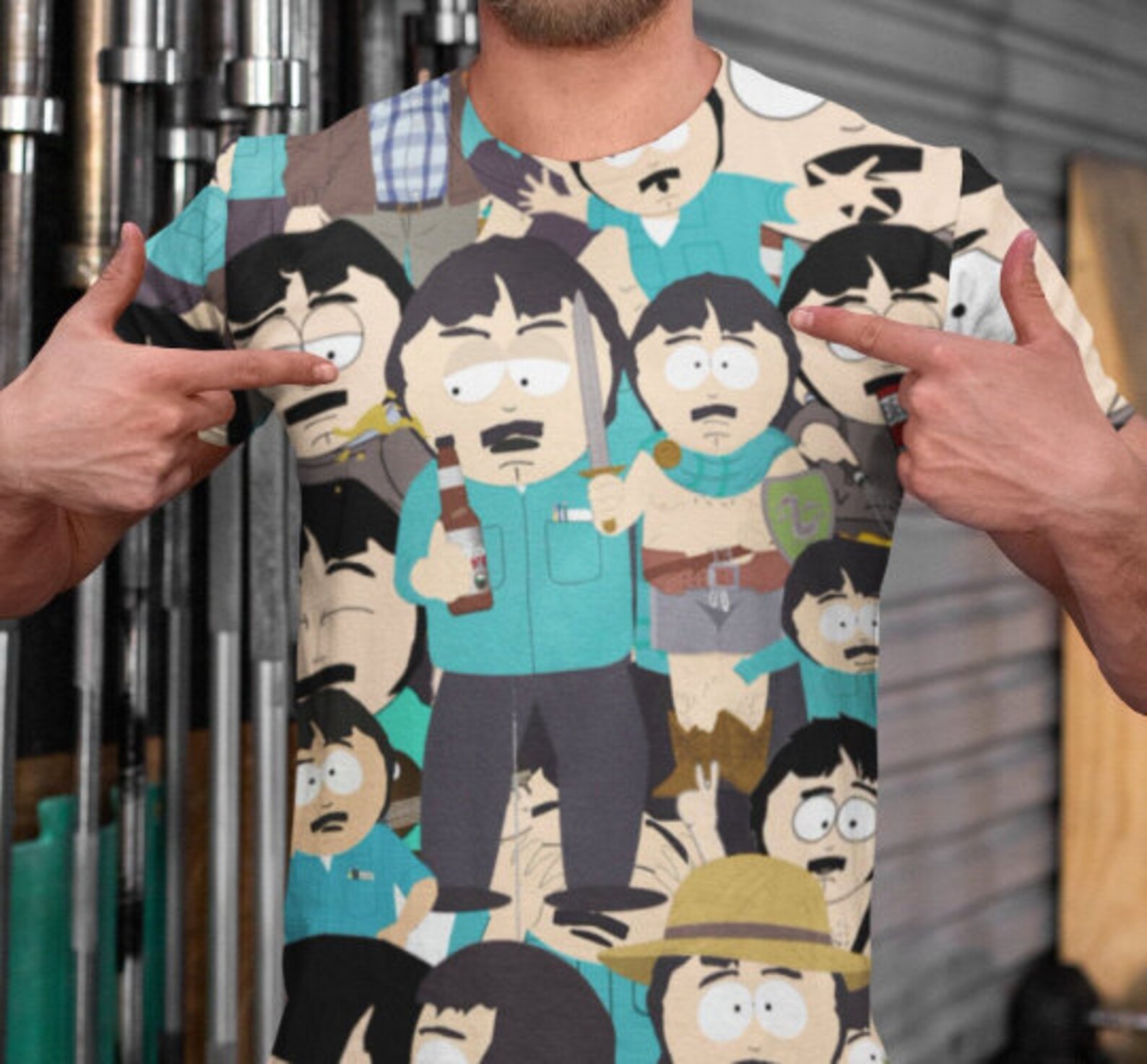 Randy Marsh Shirt Randy Marsh All Over Print Randy Marsh - Etsy