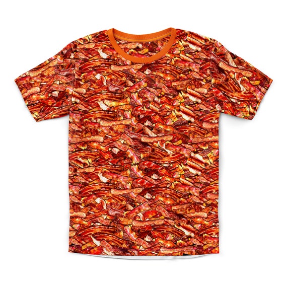  Colorful bacon hair design for boy or girl gamers Long Sleeve  T-Shirt : Clothing, Shoes & Jewelry