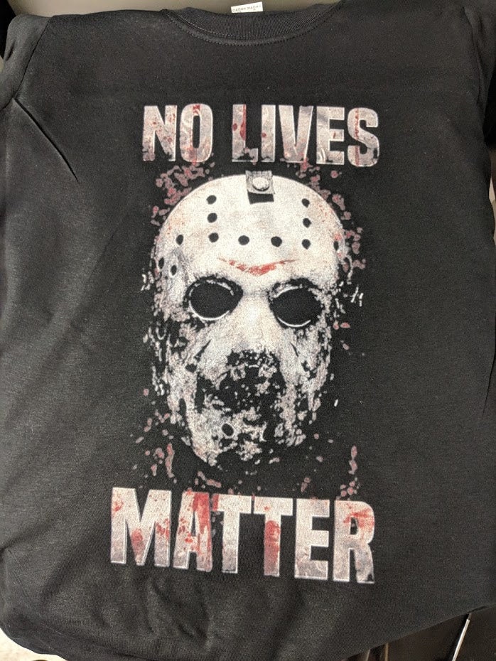 No lives matter jason shirt Clearance