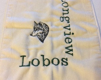 Longview Lobos Sports Towel