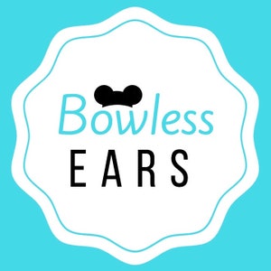 Bowless Ears Headband | Mickey and Minnie Disney Ears for Men, Boys No Bow No Sequin Trim