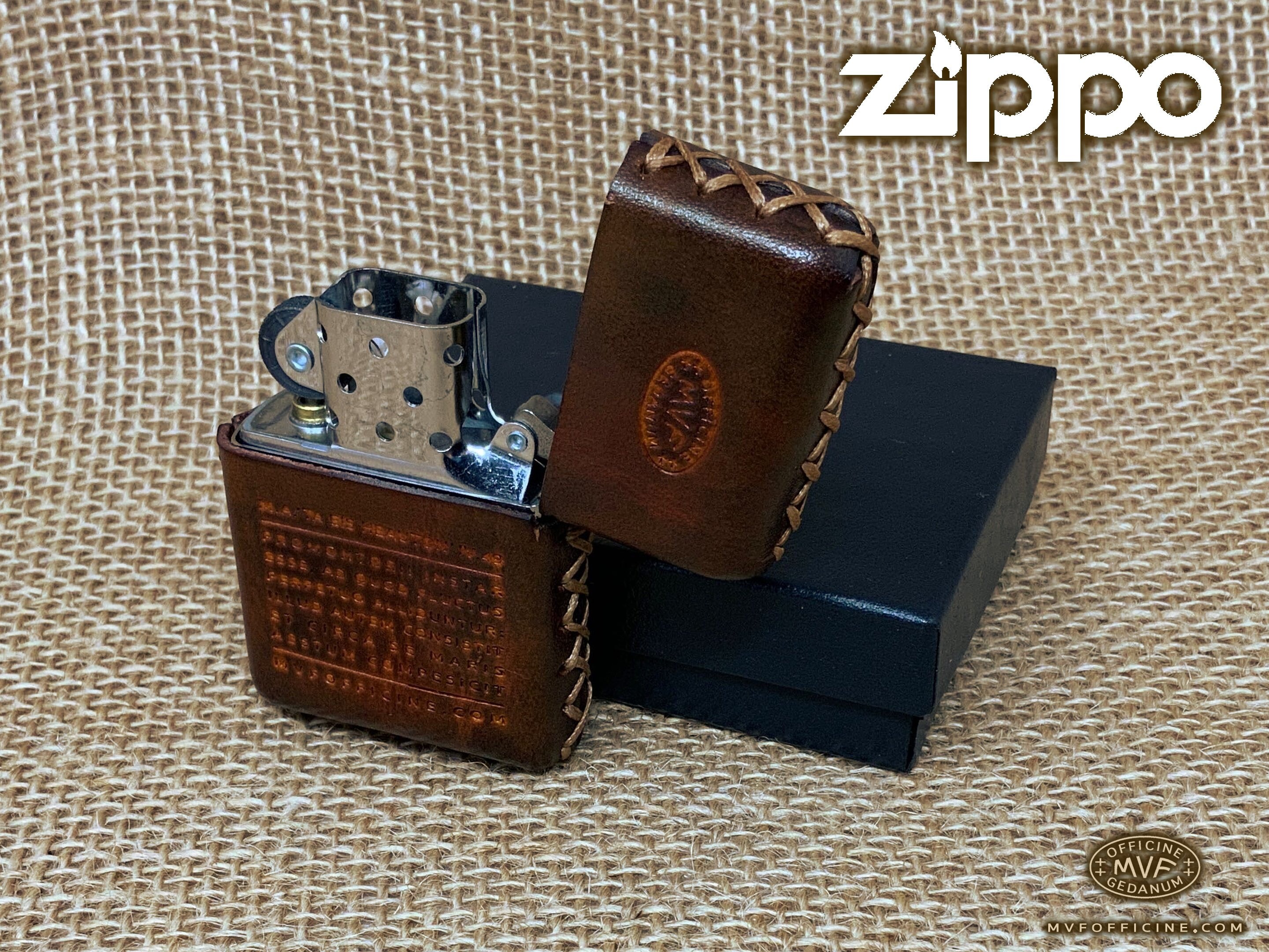 Zippo Lighter With Leather Cover zippo Brand Lighter 