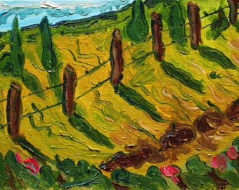 Fences , 5" x 7"