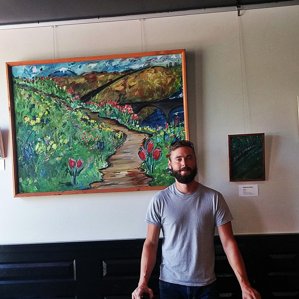 Spokane Spring 40x30 (Art,painting,oil,spring,impression,original