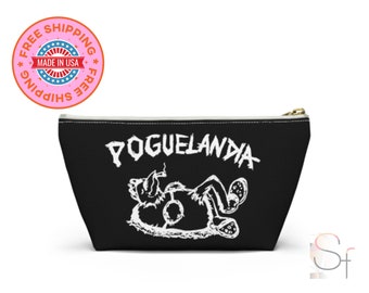 Borsa con bandiera Poguelandia di Outer Banks – Borsa da viaggio resistente, astuccio per cosmetici