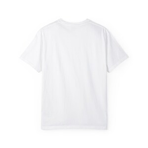 May include: A plain white t-shirt with short sleeves.