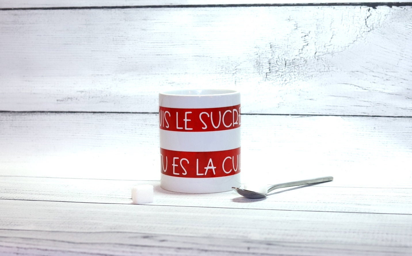 Déclaration d'amour, Mug à Café Couple, Tasse Message