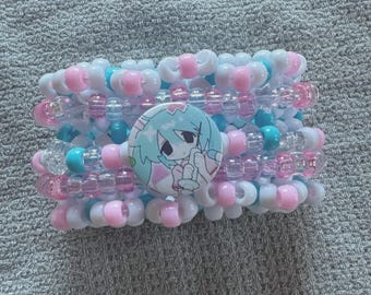Custom Character Pin Kandi Cuffs - Ships, Yumeships, OC'S, Fandom (READ DESC)