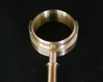 Elektra Micro Casa Bottomless Portafilter 49 mm. Stainless / brass