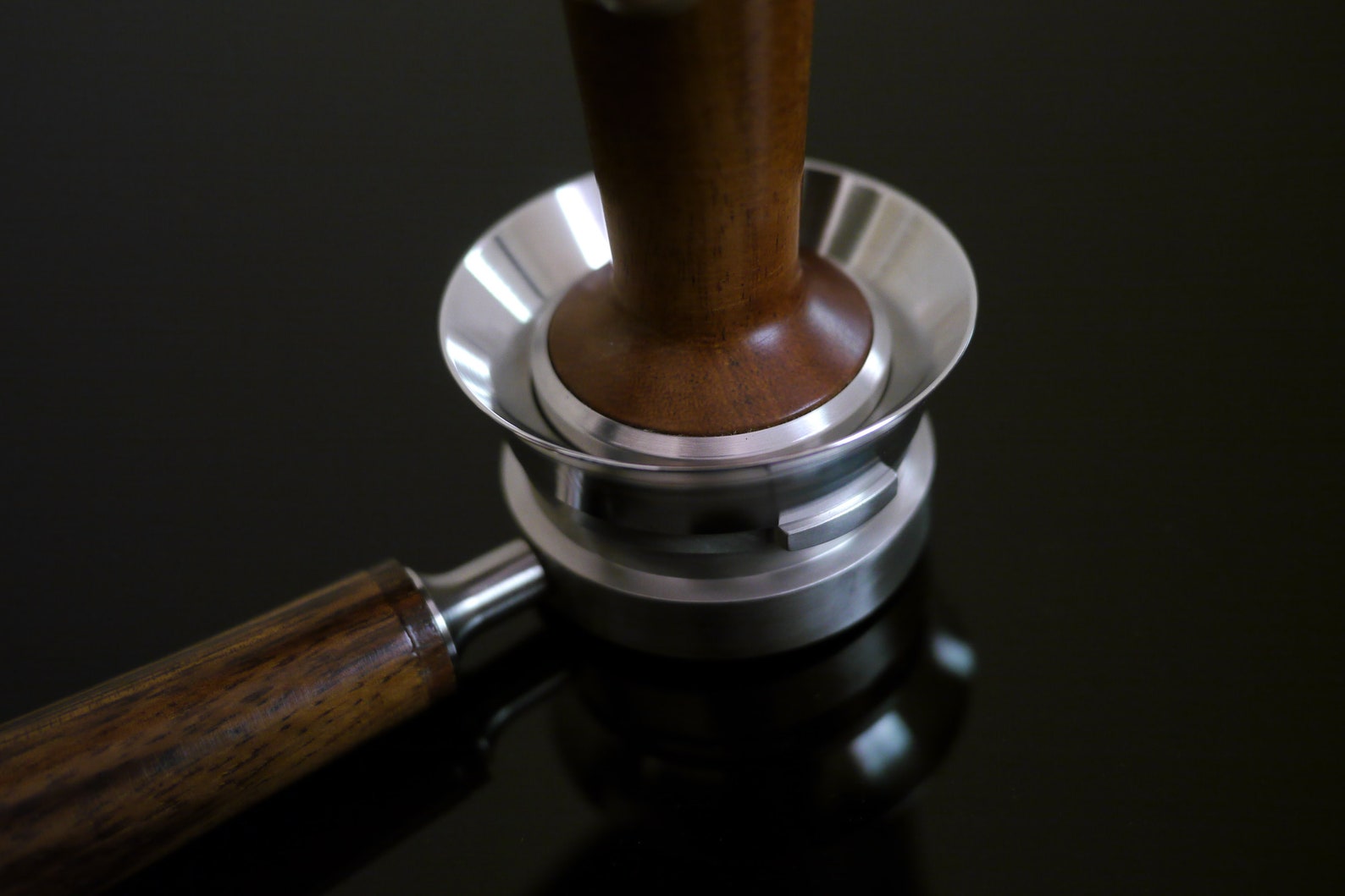 Tamp through dosing funnel for 51 mm. basket Europiccola Etsy