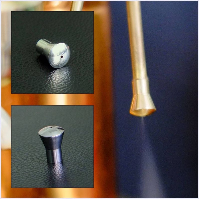 Stainless / Brass Single Hole Steam Wand Frosting Tip / Nozzle Etsy