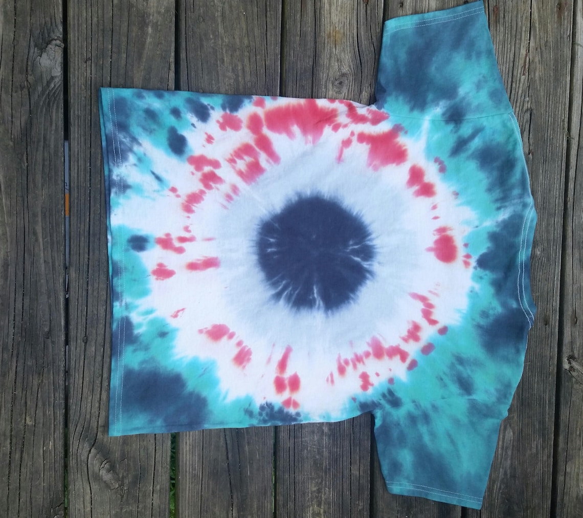Creepy Eyeball Shirt Unique Tie Dye Shirt Tiedye Art Cool Etsy