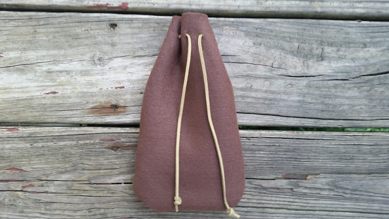 medieval bag cosplay bag Renaissance bag bag Renaissance faire drawstring bag brown medieval coin purse Renaissance medieval pouch