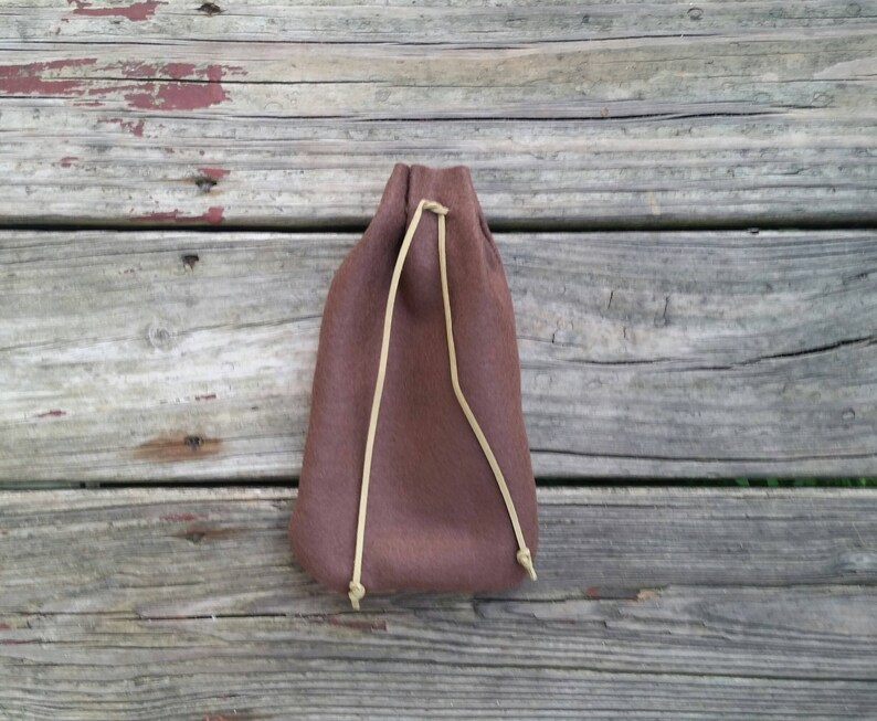 medieval bag cosplay bag Renaissance bag bag Renaissance faire drawstring bag brown medieval coin purse Renaissance medieval pouch