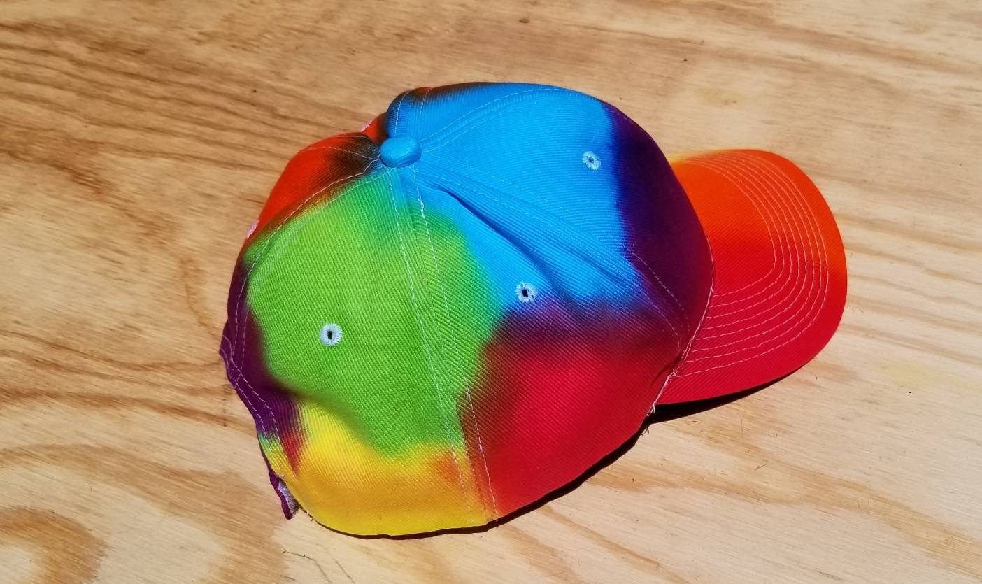 Tie dye hat Rainbow hat rainbow tie dye dad hat gifts 15 Etsy