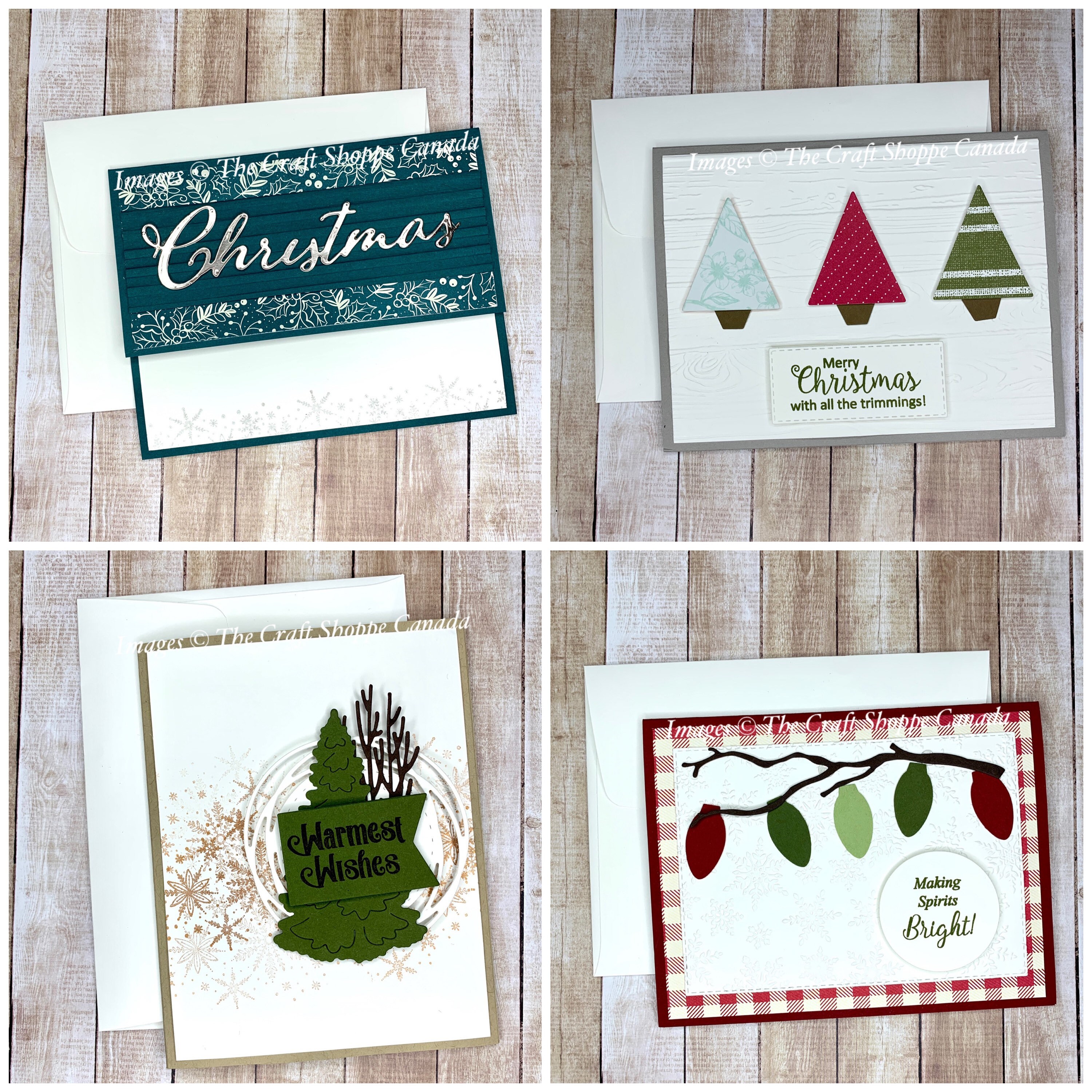 Diy Card Kit Christmas Card Kit Handmade Greeting Cards Etsy