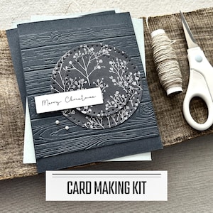 Festive Card Making Kit, Beginner Friendly DIY Cards